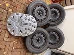 Continental winterbanden 185/60 R15, Auto-onderdelen, Banden en Velgen, Ophalen, Gebruikt, 15 inch, Banden en Velgen