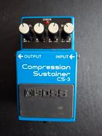Boss CS-3 Compression Sustainer - Taiwan Silver Label, Ophalen of Verzenden, Zo goed als nieuw, Compressor