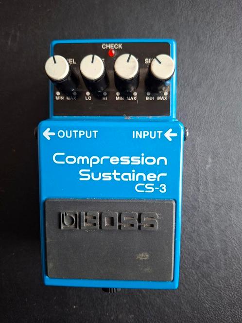 Boss CS-3 Compression Sustainer - Taiwan Silver Label, Muziek en Instrumenten, Effecten, Zo goed als nieuw, Compressor, Ophalen of Verzenden