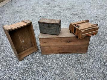 Houten Kisten Set beschikbaar voor biedingen
