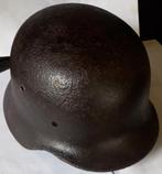 Ww2 duitse helm, Verzamelen, Militaria | Tweede Wereldoorlog, Verzenden, Landmacht, Duitsland, Helm of Baret