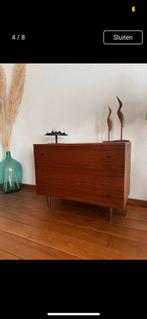 Vintage Ladekast kast, Gebruikt, Met lade(s), 25 tot 50 cm, Overige houtsoorten