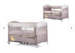 Campingbed Chipolino Merida incl. Prenatal matras, Ophalen, Zo goed als nieuw, Minder dan 140 cm, Matras