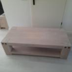 Prachtige massief eiken salontafel, Huis en Inrichting, Ophalen, 100 tot 150 cm, Eikenhout, 50 tot 100 cm