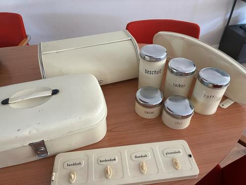 Vintage Keuken Set Brocante Stijl Brabantia, Huis en Inrichting, Keuken | Keukenbenodigdheden, Gebruikt, Ophalen of Verzenden