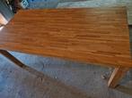 Eiken houten eettafel 185 x 90, Huis en Inrichting, Ophalen, 50 tot 100 cm, Zo goed als nieuw, Rechthoekig