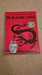 Kuifje: De Blauwe Lotus - Hergé softcover 1980, Boeken, Gelezen, Eén stripboek, Ophalen of Verzenden, Hergé