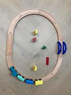 Houten treinset hema, Kinderen en Baby's, Speelgoed | Houten speelgoed, Ophalen of Verzenden, Zo goed als nieuw, Overige typen