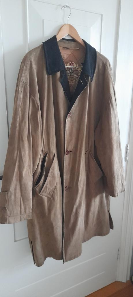 Burberry Prorsum prachtige vintage dun suede/ wol trenchcoat, Kleding | Heren, Jassen | Winter, Zo goed als nieuw, Overige maten