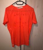 Reebok Koraal sportshirt/gym shirt • Maat 42-44, Kleding | Dames, Verzenden, Maat 42/44 (L), Korte mouw, Rood