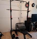 Home gym met Domyos squat rack en Bodycraft bankje, Sport en Fitness, Fitnessmaterialen, Ophalen, Zo goed als nieuw, Overige typen