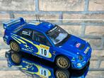 SUBARU IMPREZA WRC MAKINEN #10 RALLY MONTE CARLO 2002 SOLIDO, Hobby en Vrije tijd, Modelauto's | 1:18, Ophalen of Verzenden, Zo goed als nieuw