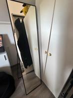 Spiegel zwart, Huis en Inrichting, Woonaccessoires | Spiegels, Ophalen, Minder dan 50 cm, Zo goed als nieuw, 150 tot 200 cm