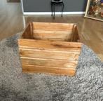 Houten krat, Huis en Inrichting, Woonaccessoires | Kisten, Ophalen, Minder dan 50 cm, 50 tot 100 cm, Zo goed als nieuw