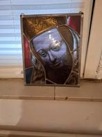 Glas in Lood Heilige Maria, Antiek en Kunst, Ophalen of Verzenden