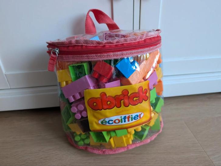 Abrick Bouwblokken set megabloks met Opbergtas, Kinderen en Baby's, Speelgoed | Vtech, 2 tot 4 jaar, Ophalen of Verzenden