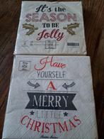Riviera Maison kerst servetten 2pakjes, Diversen, Kerst, Ophalen, Nieuw