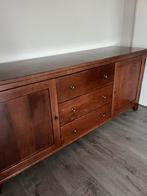 Kersenhouten dressoir B202x D52x H86 cm., Huis en Inrichting, Ophalen, Gebruikt, 200 cm of meer, Kersenhout