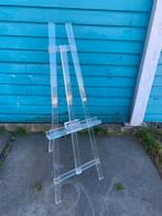 Schildersezel groot plexiglas uniek ‘70 orgineel design, Ophalen, Zo goed als nieuw, 50 tot 75 cm, Foto of Poster