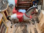 Metalen paard uit Engeland ca 1950, Ophalen of Verzenden, Zo goed als nieuw