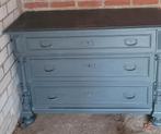 Antiek grenen commode/dressoir, geverfd, Ophalen of Verzenden