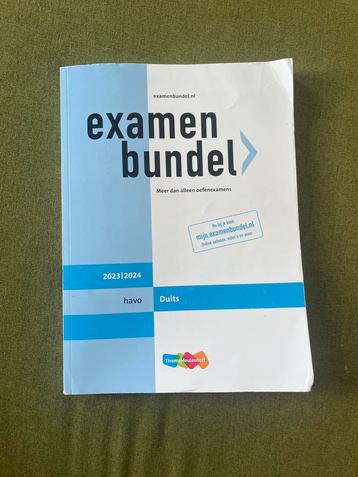 Examenbundel Duits HAVO 2023/2024 beschikbaar voor biedingen