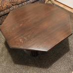 8 hoekige salontafel met lektuurmand, 50 tot 100 cm, Minder dan 50 cm, Rond, Gebruikt
