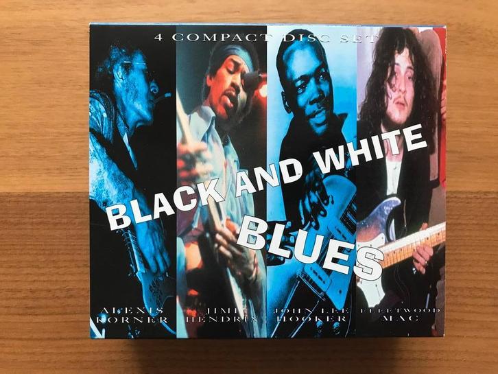Black and White Blues (Compilation 4 cd set), Cd's en Dvd's, Cd's | Jazz en Blues, Nieuw in verpakking, Blues, 1980 tot heden