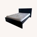 Ikea Malm bedombouw 160 x 200 met lattenbodems, Huis en Inrichting, Slaapkamer | Bedden, Ophalen, Gebruikt, Wit, Tweepersoons