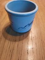Keramische Pot met Blauwe Decoratie, Antiek en Kunst, Ophalen of Verzenden