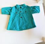 mintgroen poppen/jasje corduroy /lengte 30 cm/ breed 28 cm, Ophalen of Verzenden, Gebruikt, Kleertjes