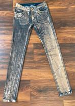 Spijkerbroek met vintage coating goud, Overige kleuren, Ophalen of Verzenden, Zo goed als nieuw, W30 - W32 (confectie 38/40)