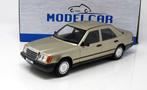 MCG - 1:18 - Mercedes 300E - W124 -1984 - beige - nieuw, Nieuw, Overige merken, Ophalen of Verzenden, Auto