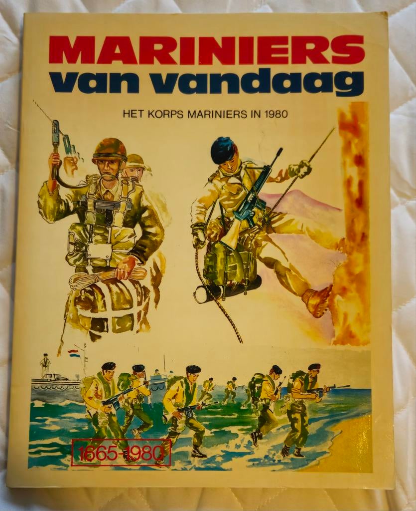 Mariniers van Vandaag - Korps Mariniers in 1980, Onbekend, Marine, Ophalen of Verzenden, Zo goed als nieuw