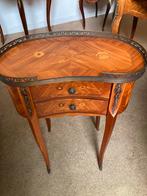 Antiek marqueterie meubel vol met brons, Ophalen