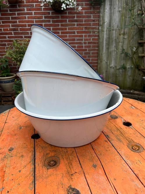Emaille teilen te huur, Antiek en Kunst, Antiek | Emaille, Ophalen