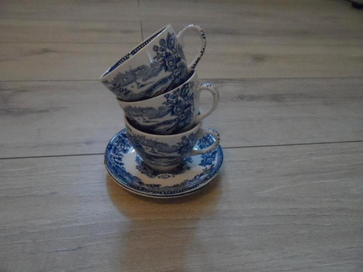 Alfred Meakin - kop en schotel 2st., Antiek en Kunst, Antiek | Servies los, Ophalen of Verzenden