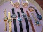 10 heren horloges Kyboe casio Geneva, Ophalen of Verzenden, Zo goed als nieuw, Staal, Casio