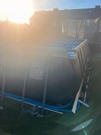 Intex zwembad  5.49 x 2.74 met trap, 200 tot 300 cm, Zo goed als nieuw, Rechthoekig, Ophalen
