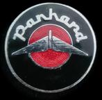 Panhard pin- rood-zwart emaille, Verzamelen, Verzenden, Nieuw, Transport, Speldje of Pin