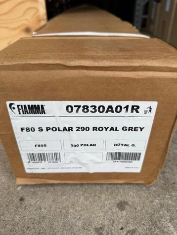 Fiamma F80S 290 camper caravan luifel wit grijs doek NIEUW beschikbaar voor biedingen