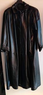 Zwarte leren jas van Assima Creation maat 38 vintage retro, Maat 38/40 (M), Assima Creation, Zwart, Ophalen of Verzenden