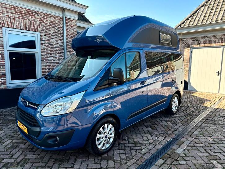 Westfalia Ford Transit Custom Nugget bus Camper Hoogdak, Caravans en Kamperen, Campers, Particulier, tot en met 4, Buscamper of Camperbus