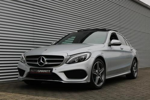 Mercedes-Benz C-Klasse 180 AMG Pakket Aut (Orig NL! NAP! Pan, Auto's, Mercedes-Benz, Te koop, C-Klasse, ABS, Achteruitrijcamera
