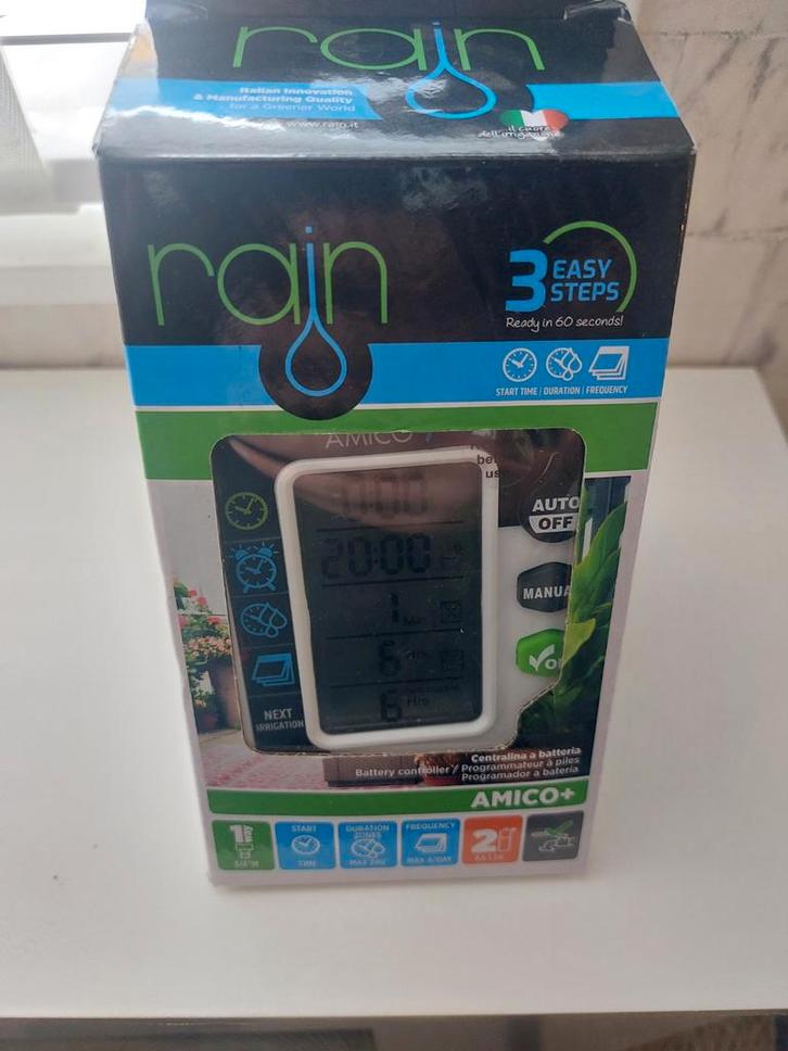 Rain Amico+ Water Timer, Tuin en Terras, Bewateringscomputers, Nieuw, Ophalen of Verzenden