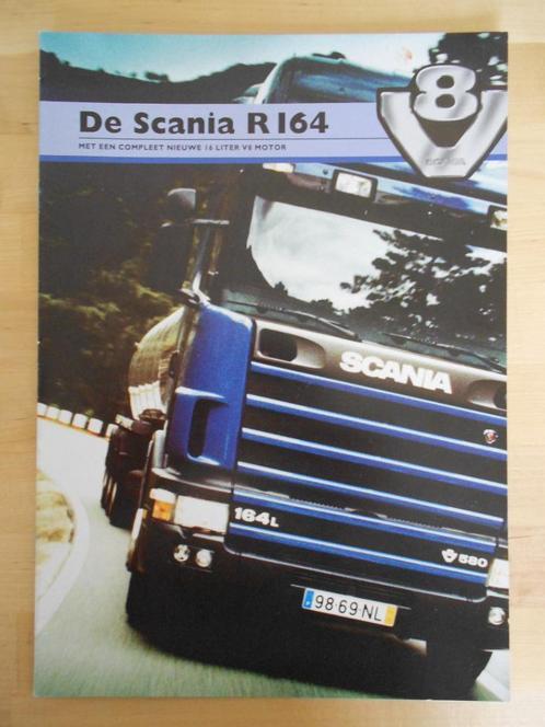 Scania Introductie 164 V8 Brochure 2000 R164, Boeken, Auto's | Folders en Tijdschriften, Zo goed als nieuw, Overige merken, Ophalen