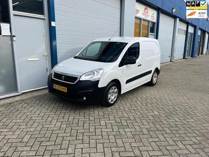 Peugeot Partner 120 1.6 BlueHDi 75 L1 Premium, Auto's, Bestelauto's, Particulier, Te koop, ABS, Airconditioning, Boordcomputer