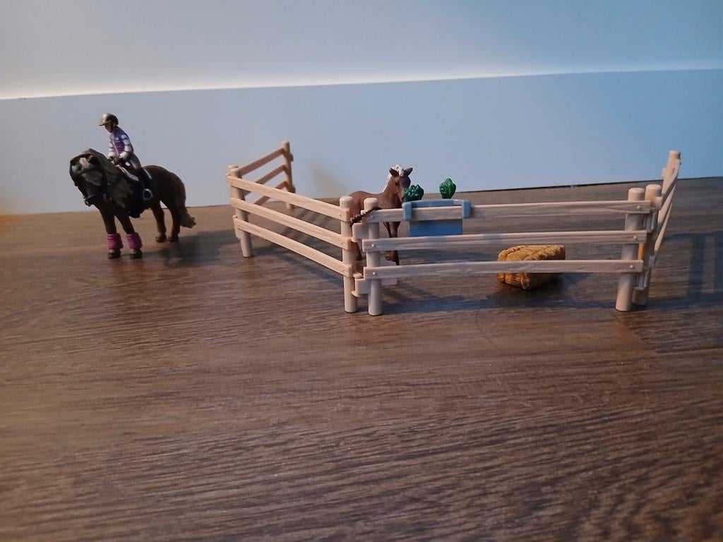 Schleich pony setje, Ophalen of Verzenden, Zo goed als nieuw