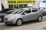 Opel Corsa 1.2-16V Enjoy Airco, Stuurbekrachtiging, Cruise c, Voorwielaandrijving, Stof, Gebruikt, Zwart
