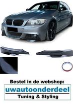 Splitters Hoeken Glans Zwart Voor Bmw 3 Serie E90 E91 LCI M, Ophalen of Verzenden, Automotive Parts, A.parts@hotmail.nl, Trasmolenlaan 12 3447 GZ Woerden